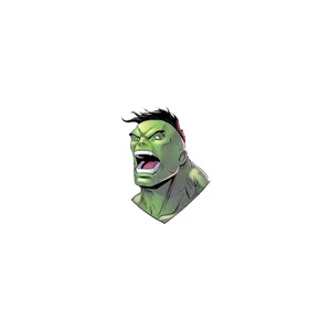 استیکر تزئینی موبایل و تبلت لولو مدل هالک HULK کد 361