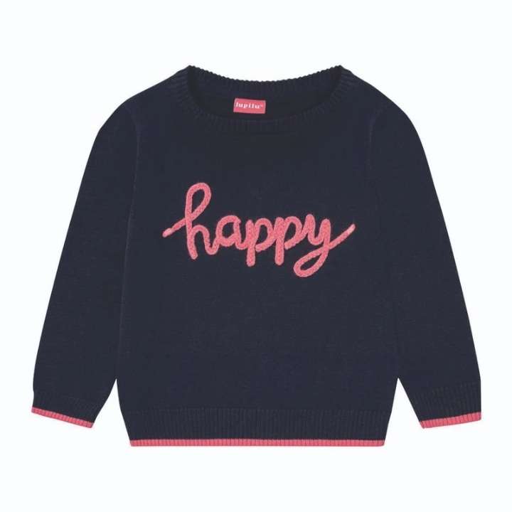 پلیور دخترانه لوپیلو مدل Happy 345 پلیور دخترانه لوپیلو مدل Happy 345