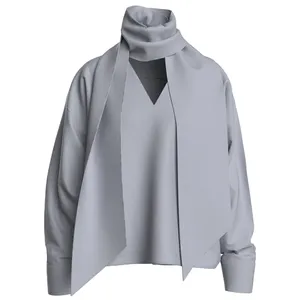 بلوز آستین بلند زنانه مدل BLS.SS.2101.FG