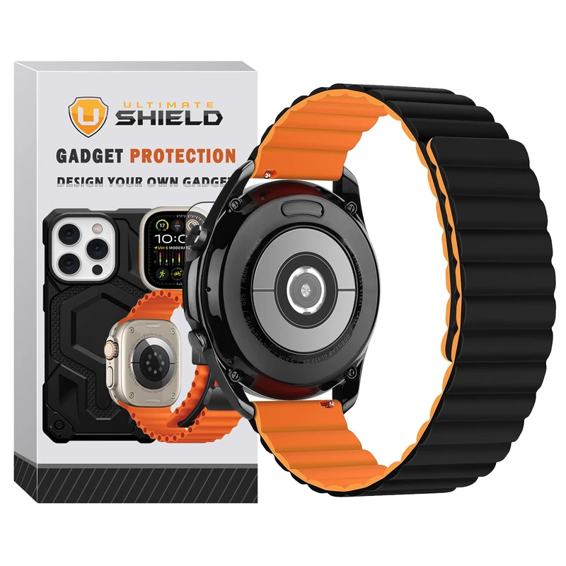بند آلتیمیت شیلد مدل SIC Link UL BK TW مناسب برای ساعت هوشمند سامسونگ Galaxy Gear S3