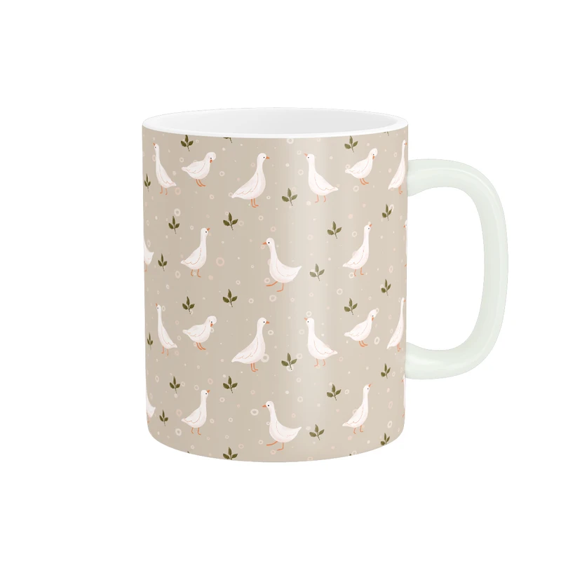 ماگ پاد آفرین طرح فانتزی مدل غاز کد 15