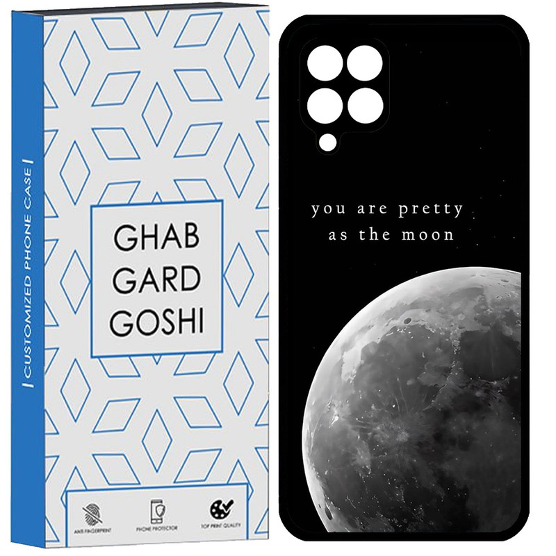 کاور قاب گارد گوشی طرح ماه کد TPU-079 مناسب برای گوشی موبایل سامسونگ Galaxy A12 / M12