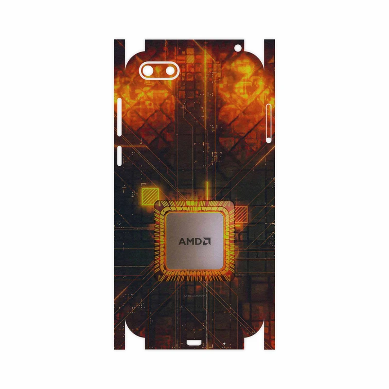 برچسب پوششی ماهوت مدل AMD Brand-FullSkin مناسب برای گوشی موبایل هوآوی Y5 Lite