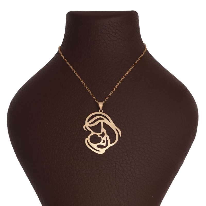 گردنبند نقره زنانه مدل h2