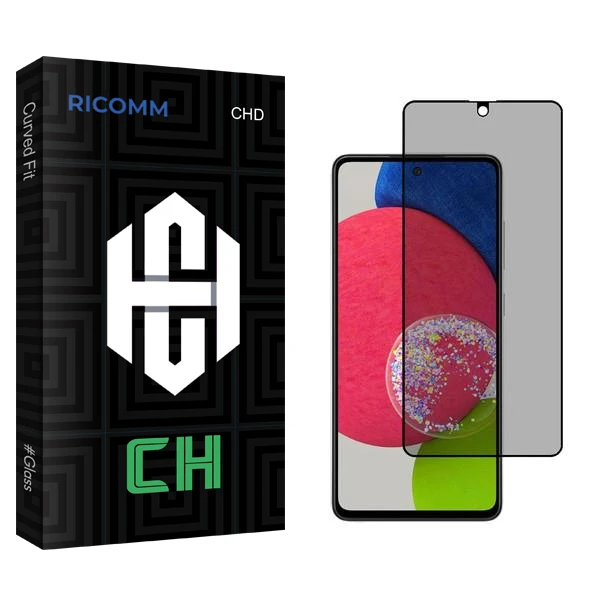 محافظ صفحه نمایش حریم شخصی ریکام مدل CH2 مناسب برای گوشی موبایل سامسونگ Galaxy A52s 5G