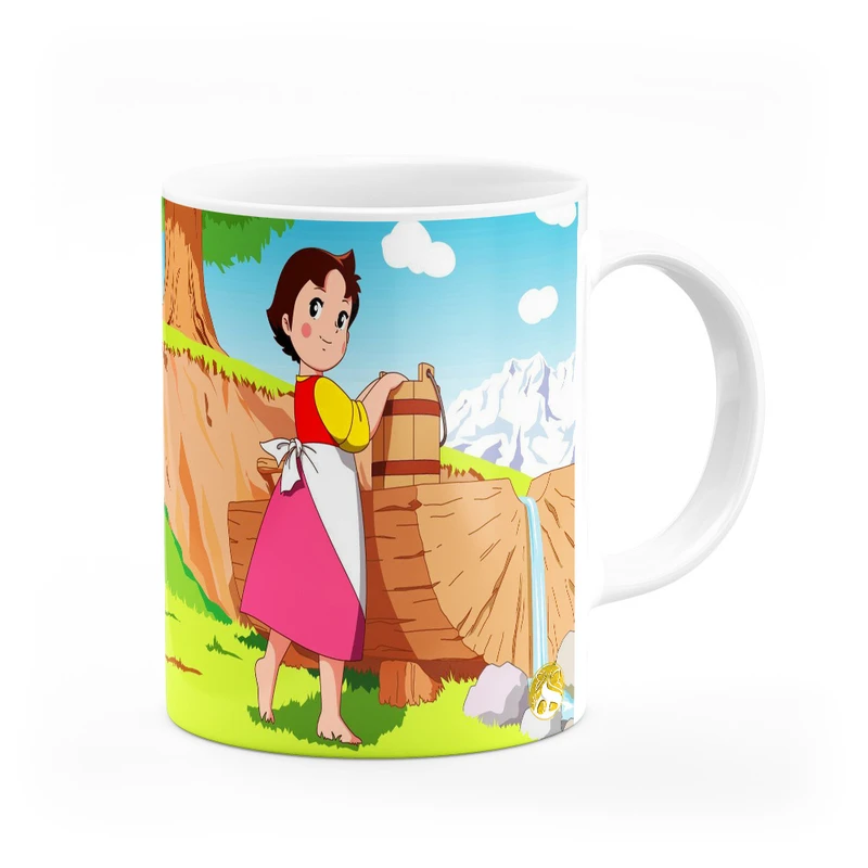 ماگ هومرو طرح انیمیشن هایدی دختر آلپ مدل MG3962