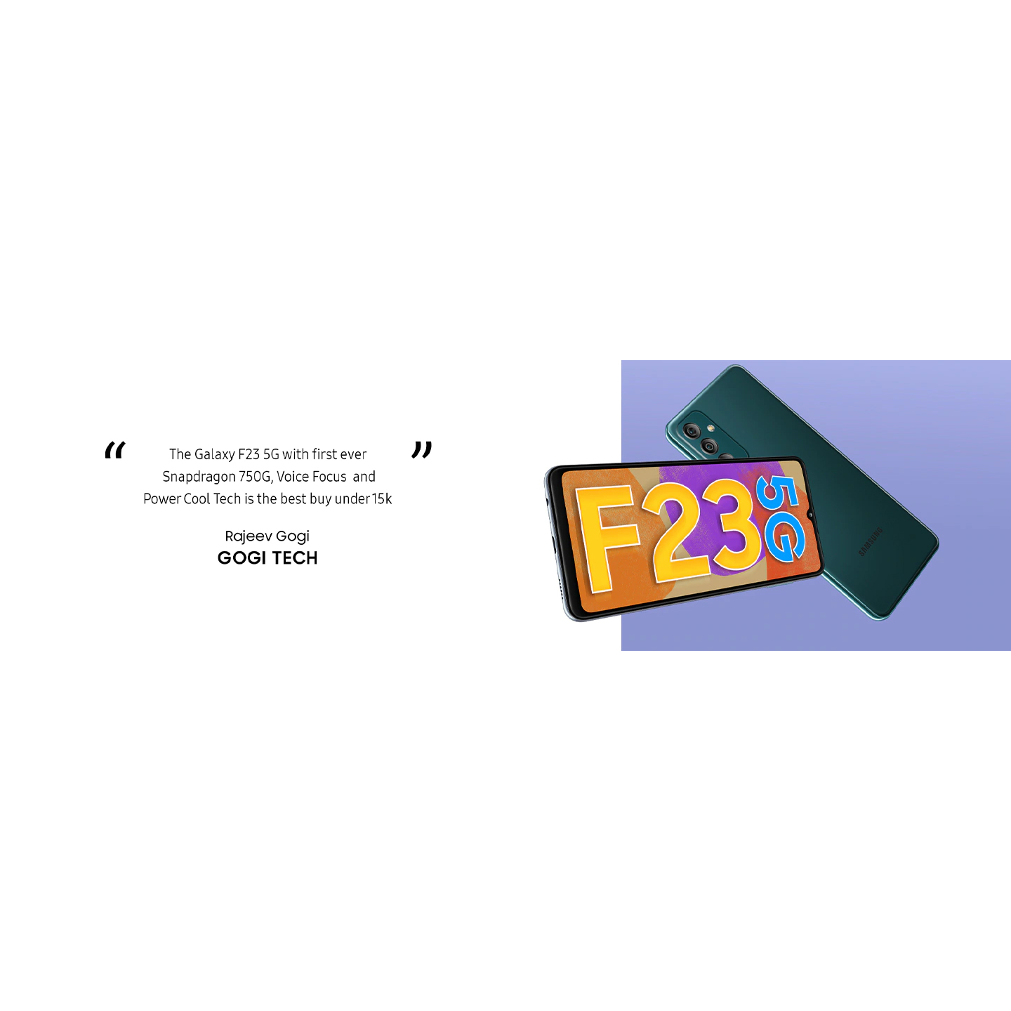 گوشی موبایل سامسونگ مدل Galaxy F23 5G دو سیم کارت ظرفیت 128 گیگابایت و رم 4 گیگابایت - اکتیو