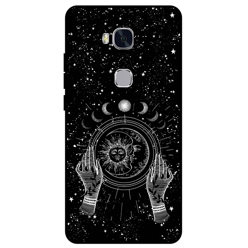  کاور مگافون طرح ماه و خورشید مدل 1892 مناسب برای گوشی موبایل آنر 5X      