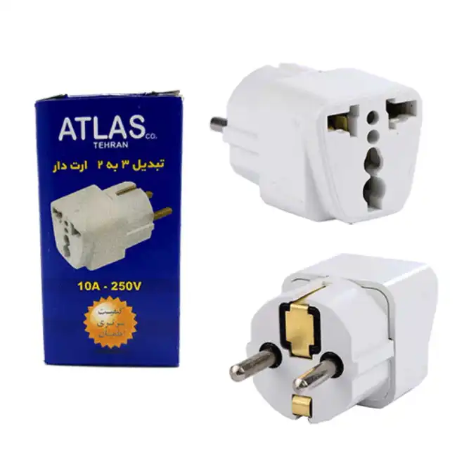 تبدیل 3 به 2 اطلس ارت دار مدل DC