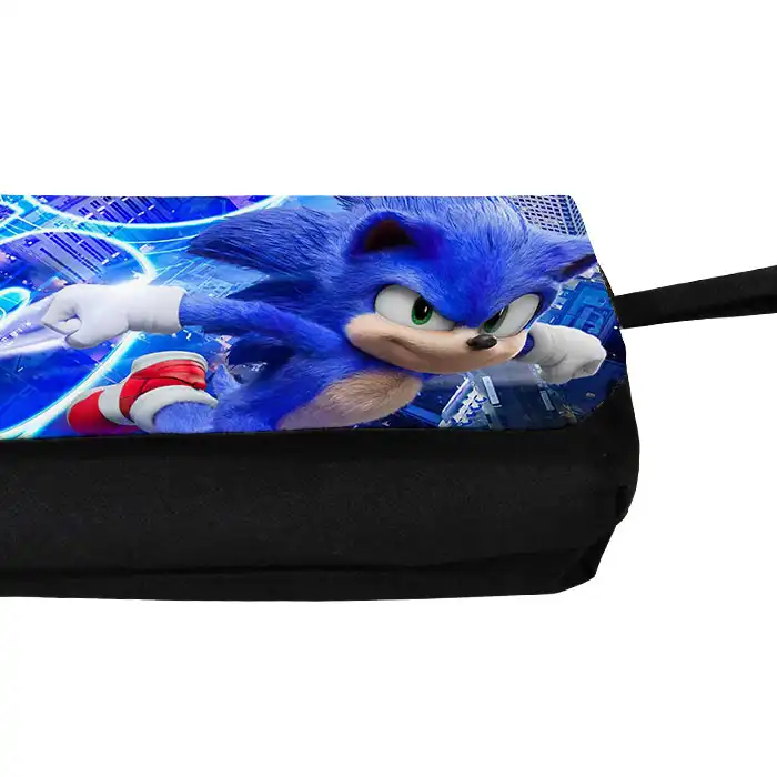 جامدادی مدل دوزیپ طرح سونیک خارپشت کد NI870