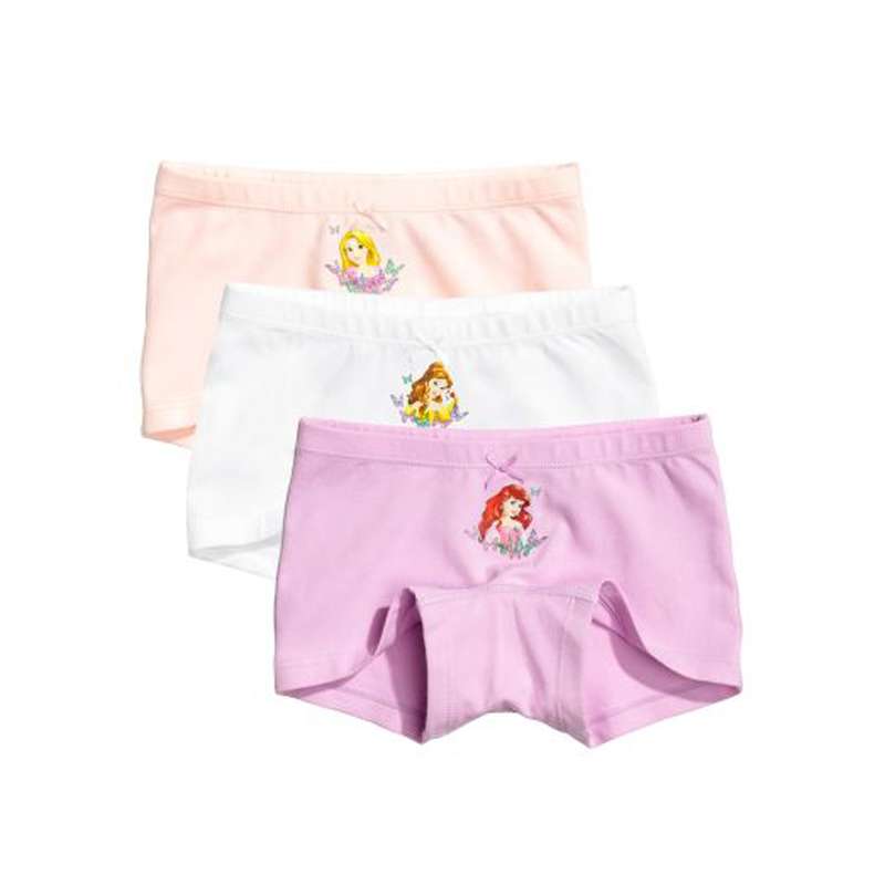 شورت دخترانه اچ اند ام کد 2025 مجموعه 3 عددی