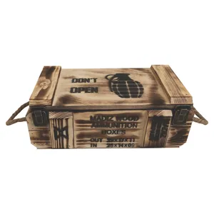 جعبه هدیه مدل جعبه مهمات madiz طرح نارنجک کد02