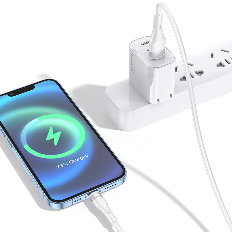  کابل تبدیل USB-C به لایتنینگ تراسمی مدل CA34-065-066-067-068 طول 1متر