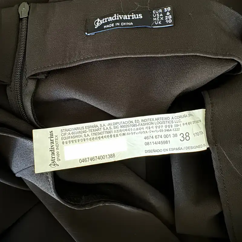 دامن زنانه استرادیواریوس مدل AG626