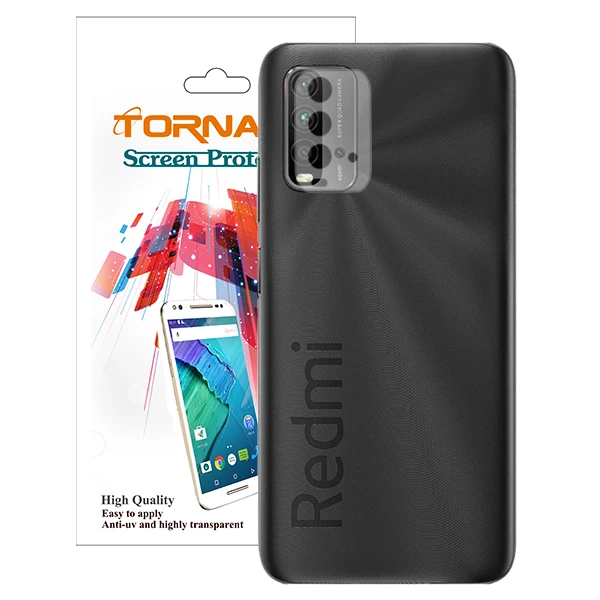 محافظ لنز دوربین مدل پرچسبTPU مناسب برای گوشی موبایل شیائومی Redmi 9T 