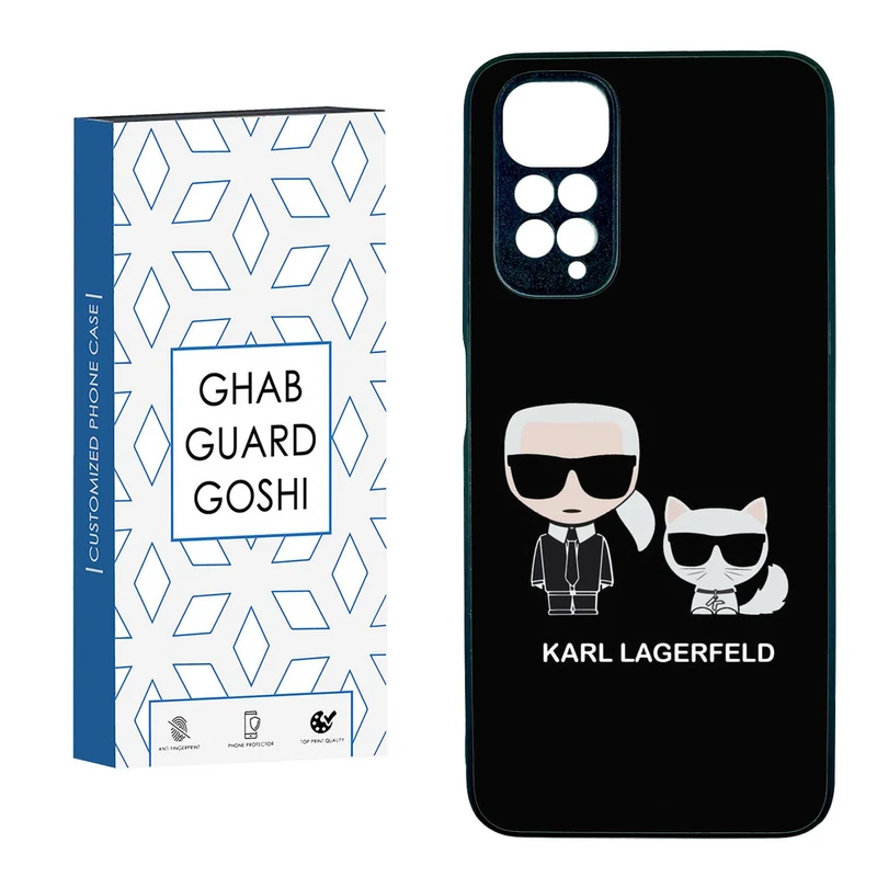 کاور قاب گارد گوشی طرح karl کد TPU-042 مناسب برای گوشی موبایل شیائومی  REDMI NOTE 11 4G / NOTE 11s 