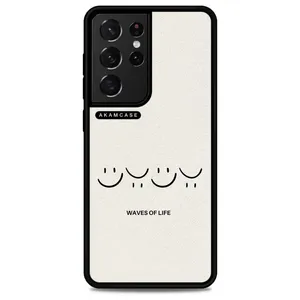 AKAM AMC-WSGS21U-QOUTES10 Cover For Samsung Galaxy S21 Ultra