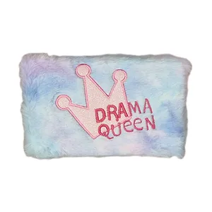 کیف لوازم آرایش زنانه مدل فانتزی پولیشی طرح تاج