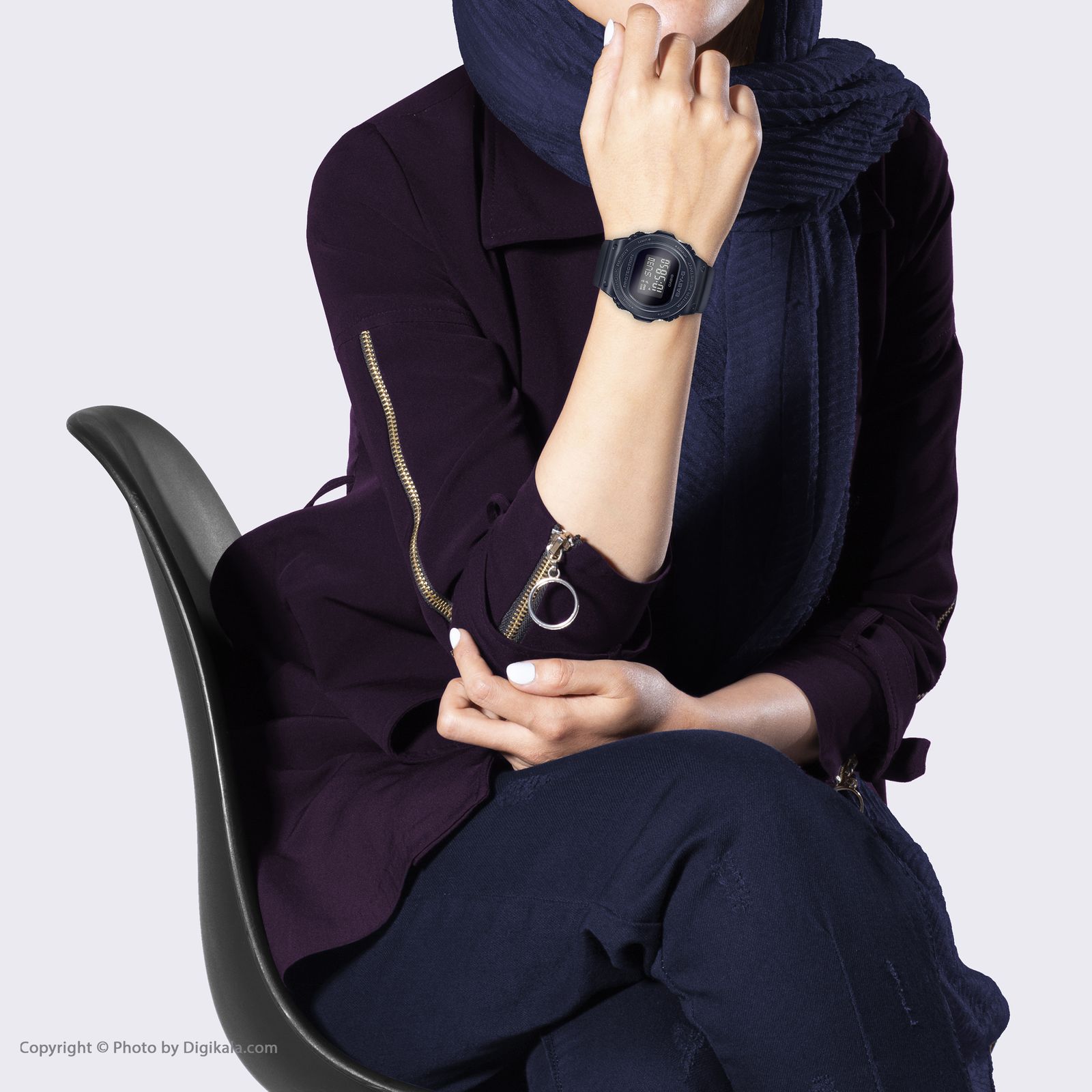 ساعت مچی دیجیتال زنانه کاسیو مدل BGD-570-1DR -  - 2