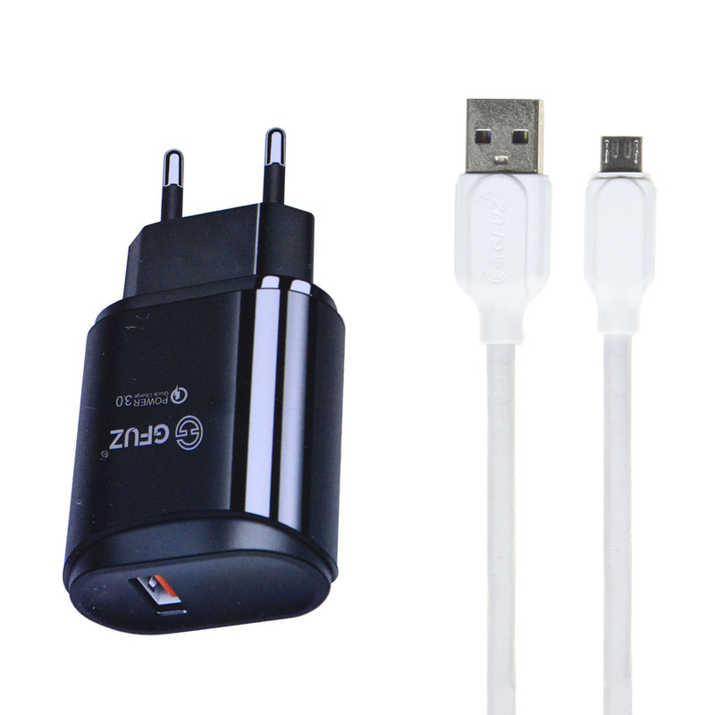 شارژر دیواری 15وات جی فوز مدل CH-16 به همراه کابل تبدیل MicroUSB