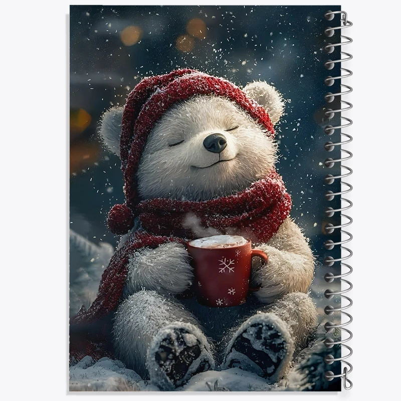 دفتر لیست خرید 50 برگ خندالو طرح خرس کیوت کد F8274