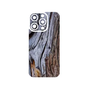 MAHOOT Wood Texture 7 Cover Sticker for Apple iPhone 15 Pro