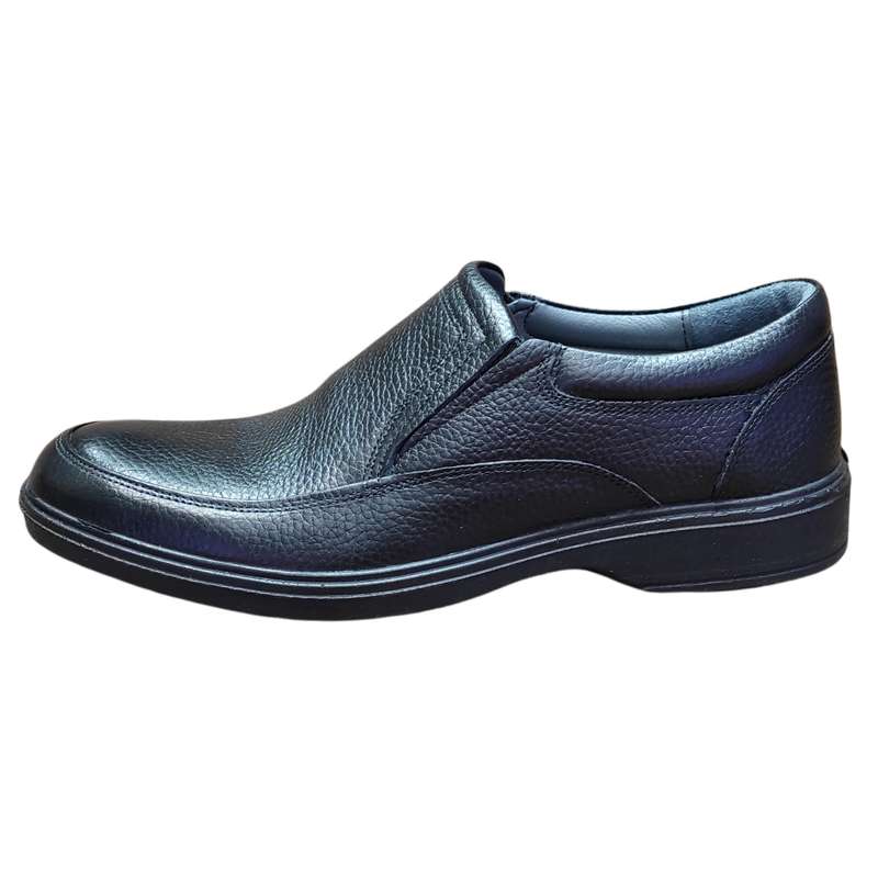 کفش مردانه مدل طبی چرمی طبیعی رنگ مشکی