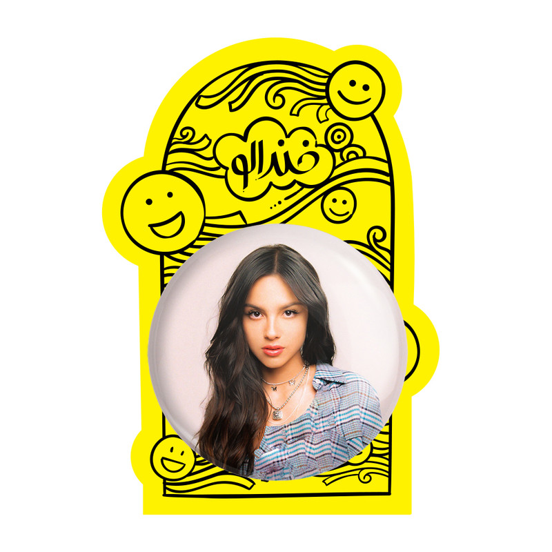 آینه جیبی خندالو طرح اولیویا رودریگو Olivia Rodrigo مدل تاشو کد 19261 آینه جیبی خندالو طرح اولیویا رودریگو Olivia Rodrigo مدل تاشو کد 19261