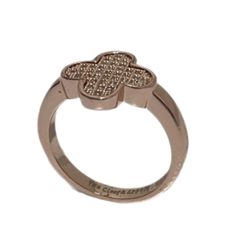 انگشتر زنانه مدل شبدر کد 5807