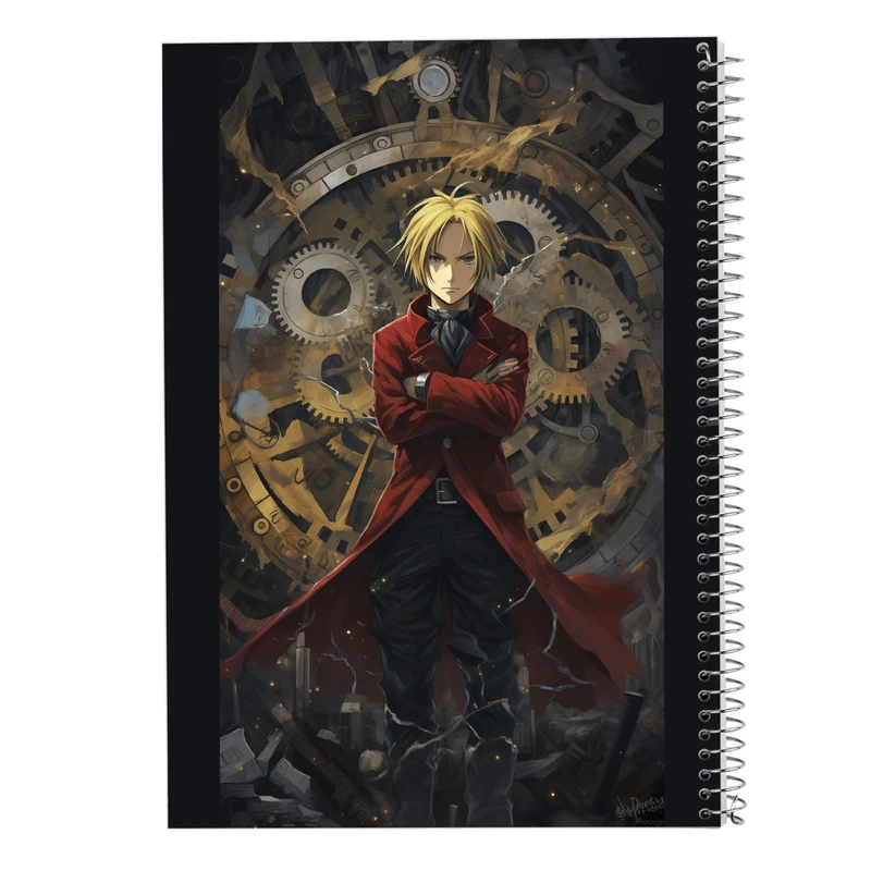 دفتر نقاشی 50 برگ مدوپد مدل Fullmetal Alchemist کد DF2343