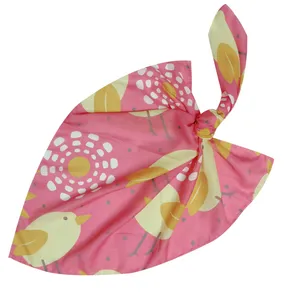 دستمال سر و گردن دخترانه مدل نخی تابستانه مدل جوجه کد 1075