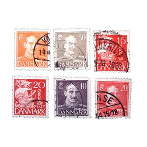 تمبر یادگاری مدل تاریخی دانمارک کد DS4775 مجموعه 6 عددی