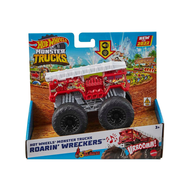 ماشین بازی هات ویلز مدل Roarin Wreckers کد HDX60 - HDX65