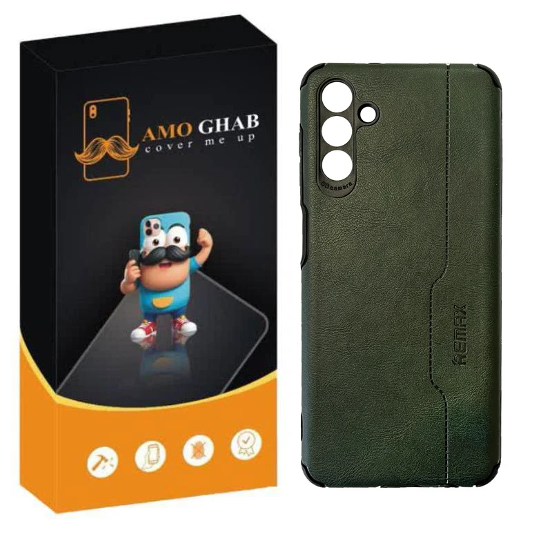 کاور عمو قاب مدل چرم RMX مناسب برای گوشی موبایل سامسونگ Galaxy A13 5G / A04s
