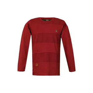 پولوشرت آستین بلند مردانه مدل یقه گرد ساده کد 38