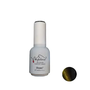 لاک ژل ناخن اسکای وی مدل چشم گربه ای شماره 06