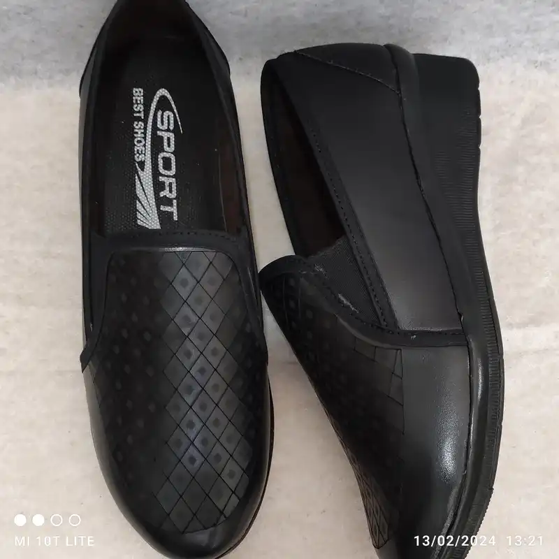 کفش طبی زنانه مدل چرم