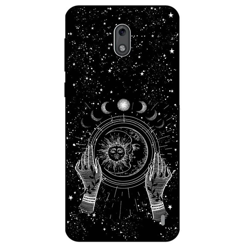 کاور مگافون طرح ماه و خورشید مدل 1892 مناسب برای گوشی موبایل نوکیا 1     