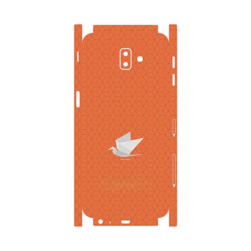 برچسب پوششی ماهوت مدل Minimalist origami bird-FullSkin مناسب برای گوشی موبایل سامسونگ Galaxy J6 Plus