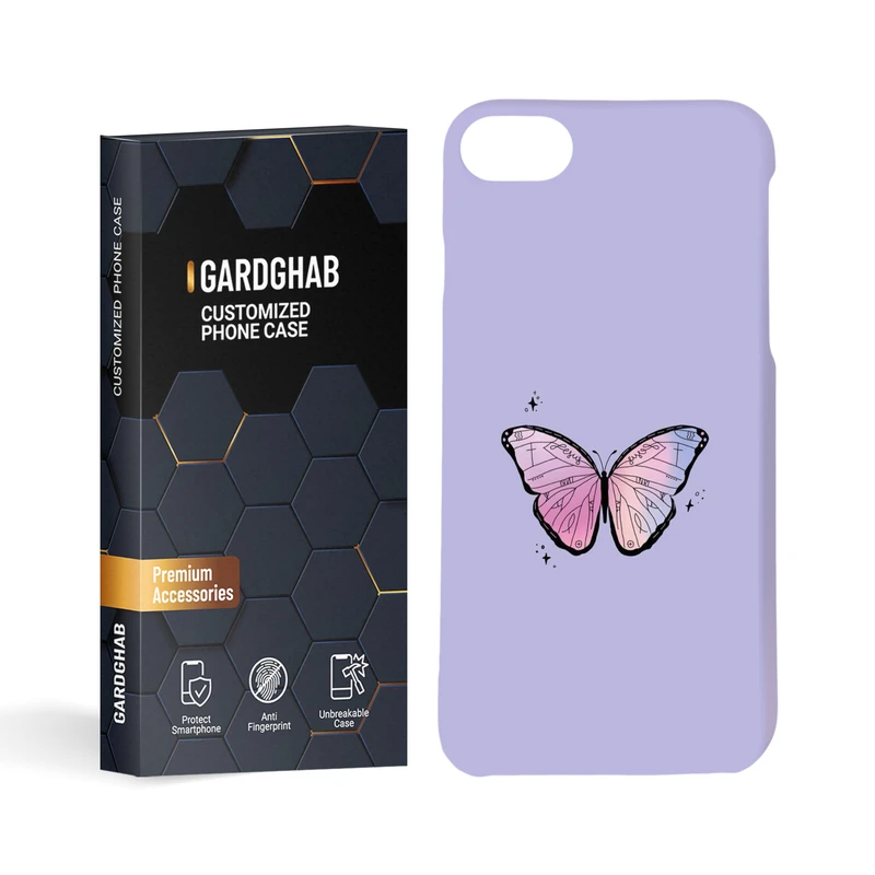  کاور گارد قاب مدل دخترانه مناسب برای گوشی موبایل اپل iphone 7 / 8 / SE 2020