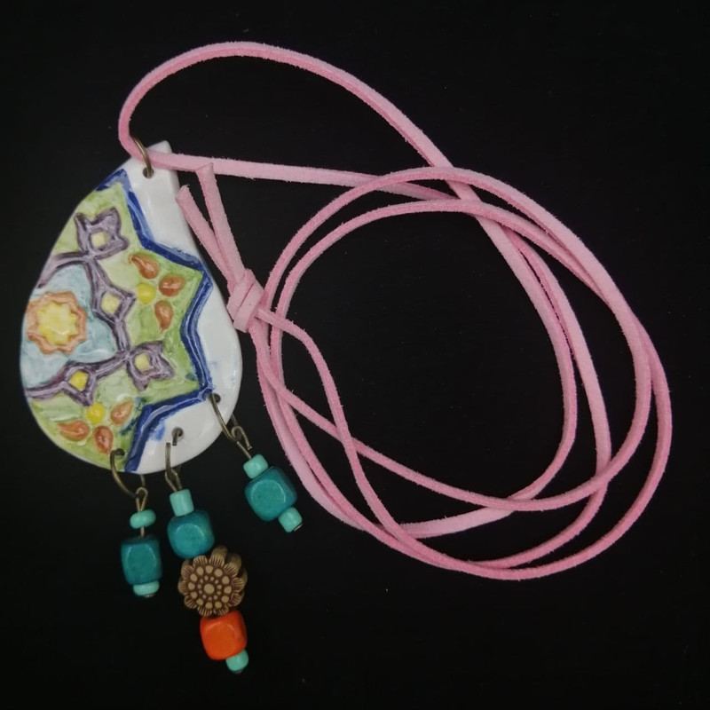 گردنبند دخترانه مدل نگین کد 12416941