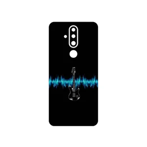 MAHOOT Electric Guitar Cover Sticker for Nokia X71
