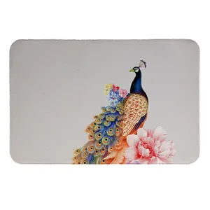 پادری طرح طاووس کد 6035 سایز 50 × 70 سانتی متر