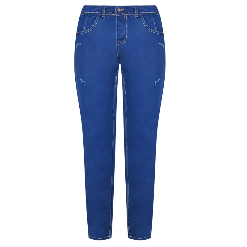 شلوار جین معمولی (regular fit) مردانه مدل کشی