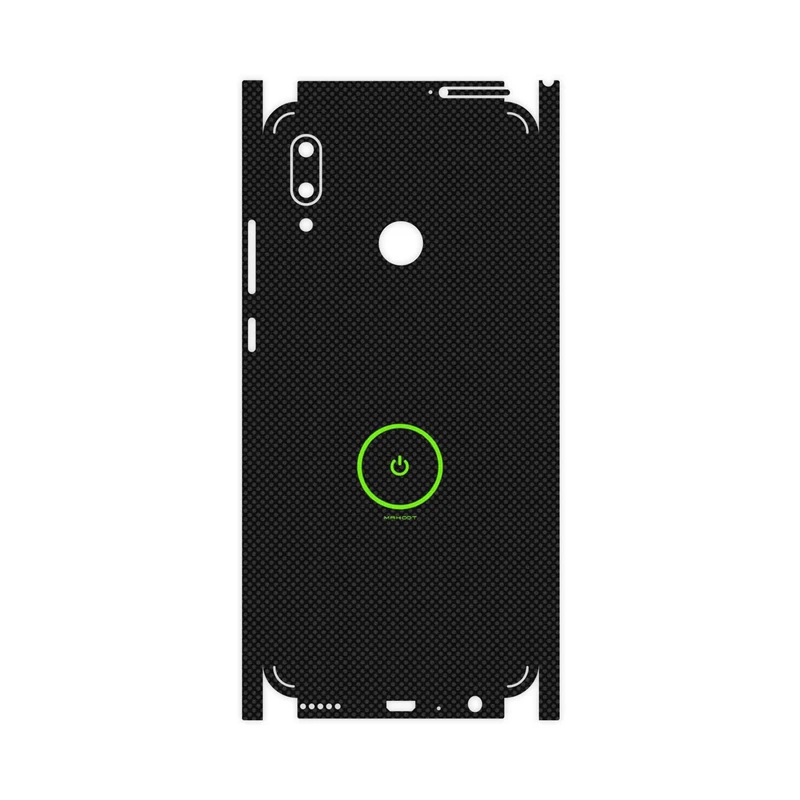 برچسب پوششی ماهوت مدل Minimal Power Button-FullSkin مناسب برای گوشی موبایل هوآوی P Smart 2019