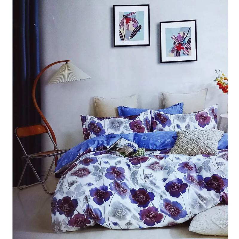 روکش لحاف مدل دورو کد 01 دونفره سایز 225×235 سانتیمتر