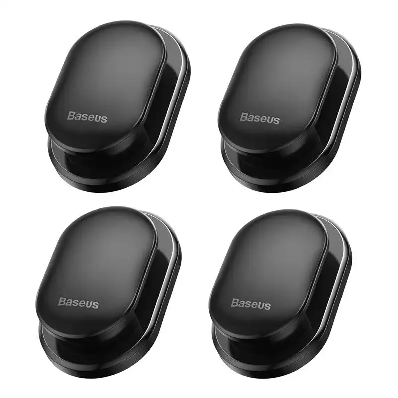 پد نگهدارنده اشیاء داخل خودرو باسئوس مدل Small Hook بسته 4 عددی