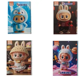 دفتر مشق 50 برگ مدل لبوبو مجموعه 4 عددی