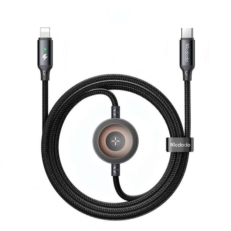 کابل تبدیل لایتنینگ به USB-C مک دودو مدل CA-568 طول 1.5 متر