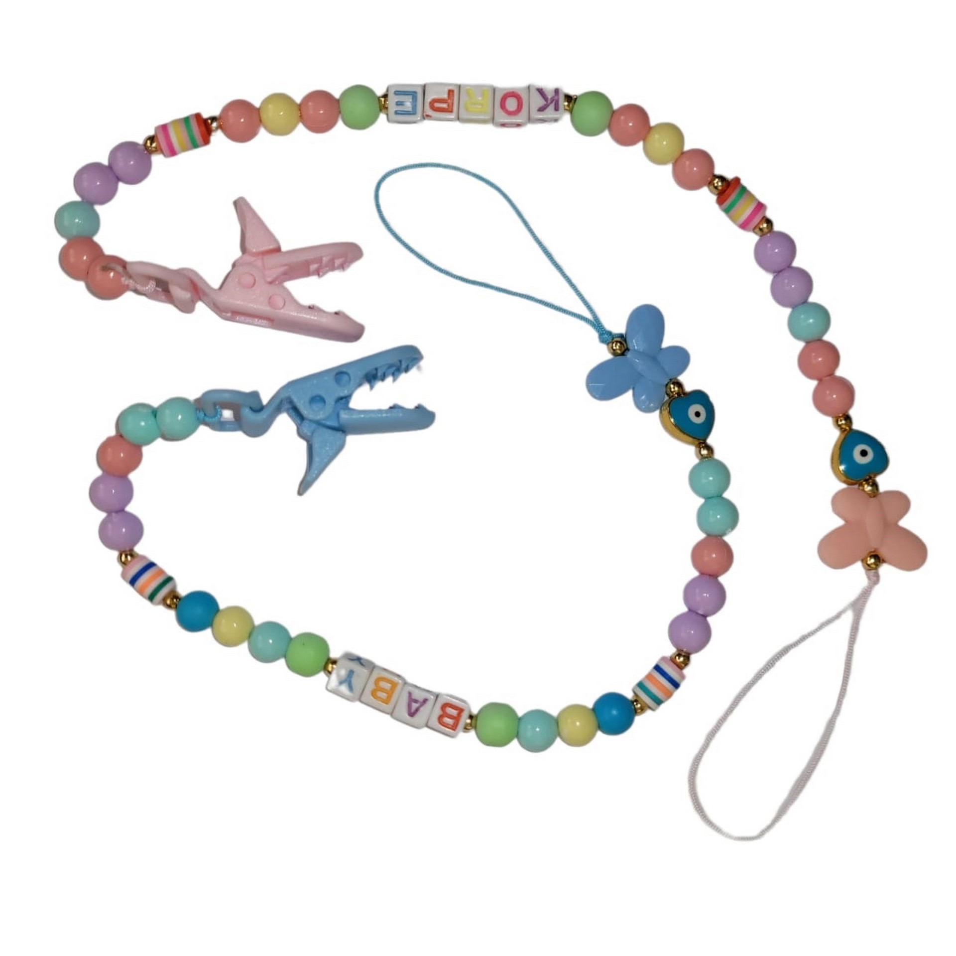 زنجیر پستانک مدل baby